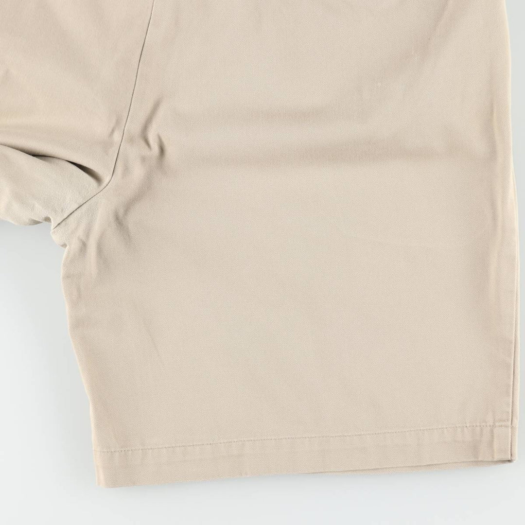 Ralph Lauren POLO by Ralph Lauren TYLER SHORT Two-pleat chino shorts, short pants, men's size W36 cotton Beige type Vintage Second Hand