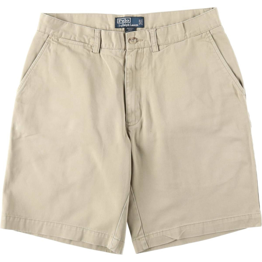 Ralph Lauren POLO by Ralph Lauren PROSPECT SHORT Chino shorts Short pants Men's W32 equivalent cotton Beige type Vintage Second Hand