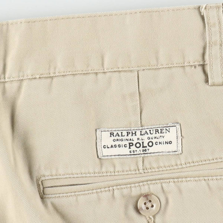 Ralph Lauren POLO by Ralph Lauren PROSPECT SHORT Chino shorts Short pants Men's W32 equivalent cotton Beige type Vintage Second Hand