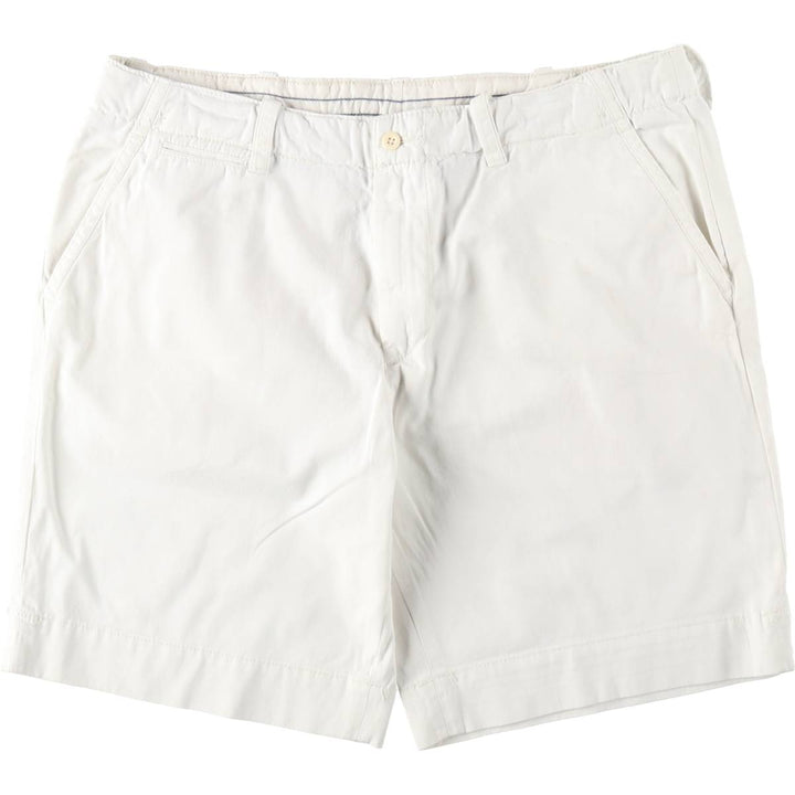 Ralph Lauren POLO by Ralph Lauren Chino Shorts, Men's Size W39 (approx.) cotton white type Vintage Second Hand