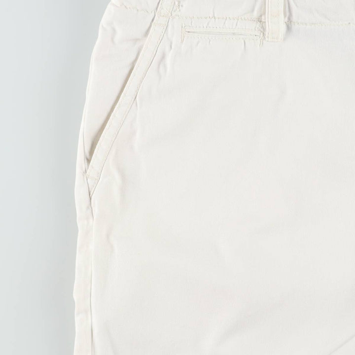 Ralph Lauren POLO by Ralph Lauren Chino Shorts, Men's Size W39 (approx.) cotton white type Vintage Second Hand