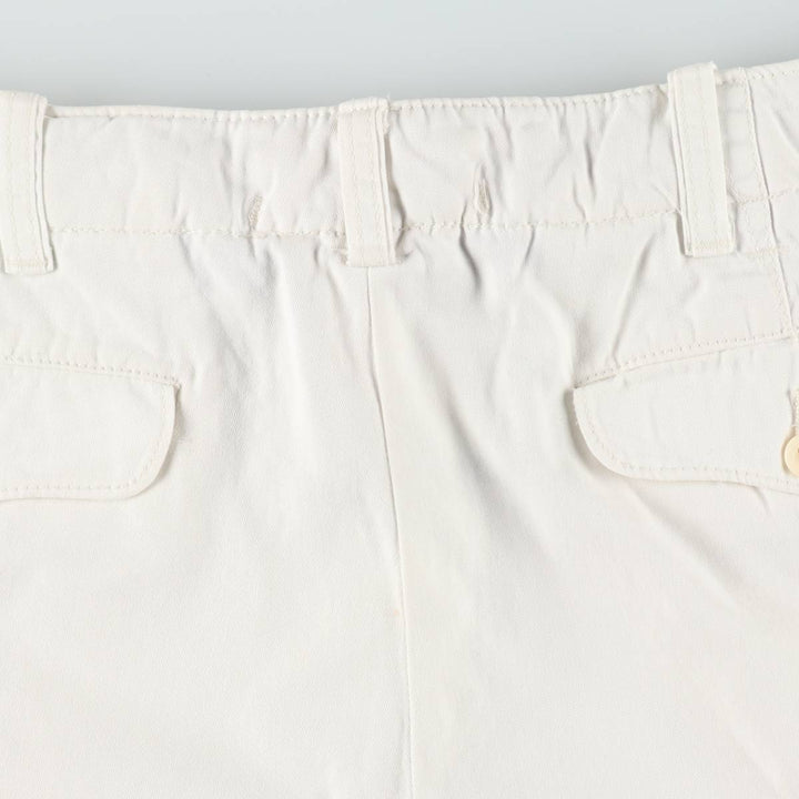 Ralph Lauren POLO by Ralph Lauren Chino Shorts, Men's Size W39 (approx.) cotton white type Vintage Second Hand