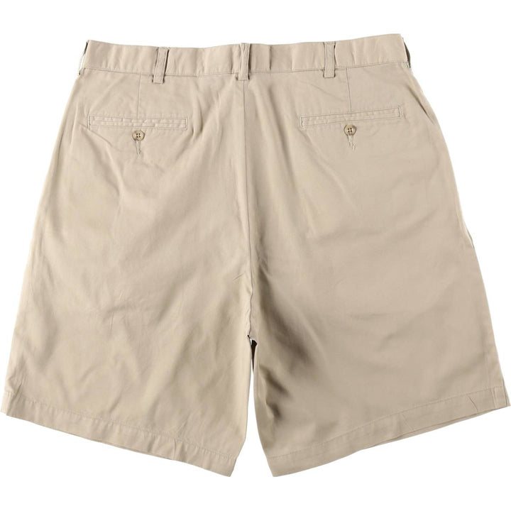 Ralph Lauren POLO by Ralph Lauren Two-pleat Chino Shorts Shorts Men's W36 cotton Beige type Vintage Second Hand