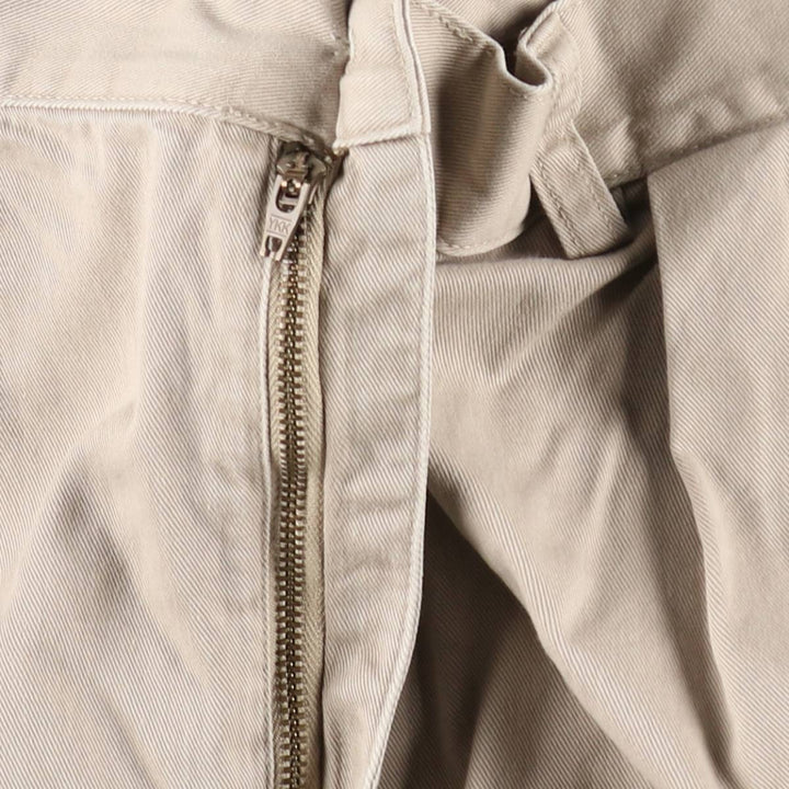 Ralph Lauren POLO by Ralph Lauren TYLER SHORT Two-pleat chino shorts, short pants, men's size W37 cotton Beige type Vintage Second Hand