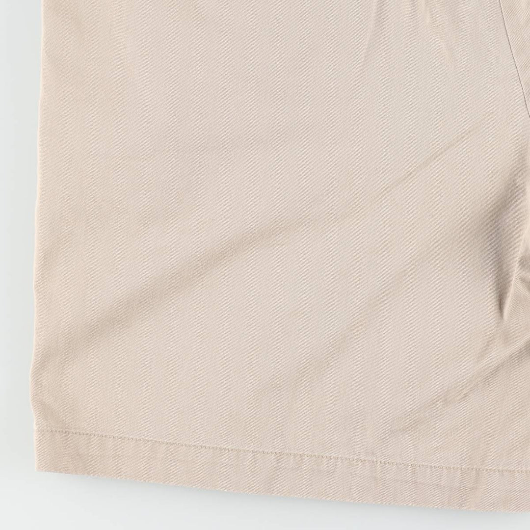 Ralph Lauren POLO by Ralph Lauren TYLER SHORT Two-pleat chino shorts, short pants, men's size W37 cotton Beige type Vintage Second Hand