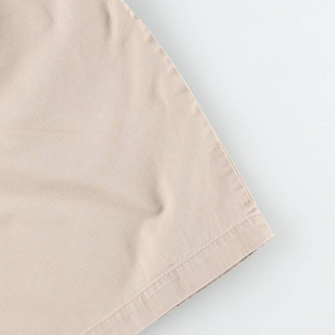 Ralph Lauren POLO by Ralph Lauren TYLER SHORT Two-pleat chino shorts, short pants, men's size W37 cotton Beige type Vintage Second Hand