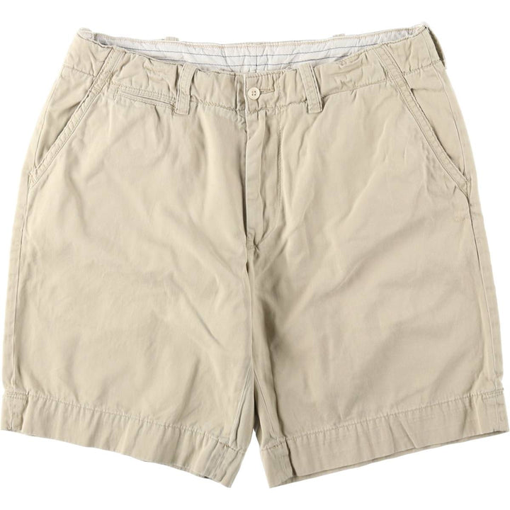 Ralph Lauren POLO by Ralph Lauren Chino Shorts, Shorts, Men's, W37 equivalent cotton Beige type Vintage Second Hand