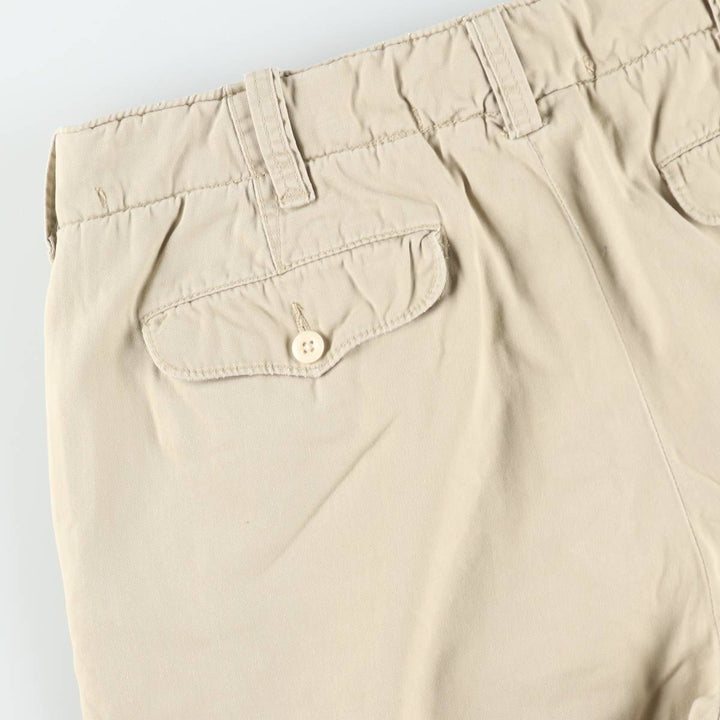 Ralph Lauren POLO by Ralph Lauren Chino Shorts, Shorts, Men's, W37 equivalent cotton Beige type Vintage Second Hand
