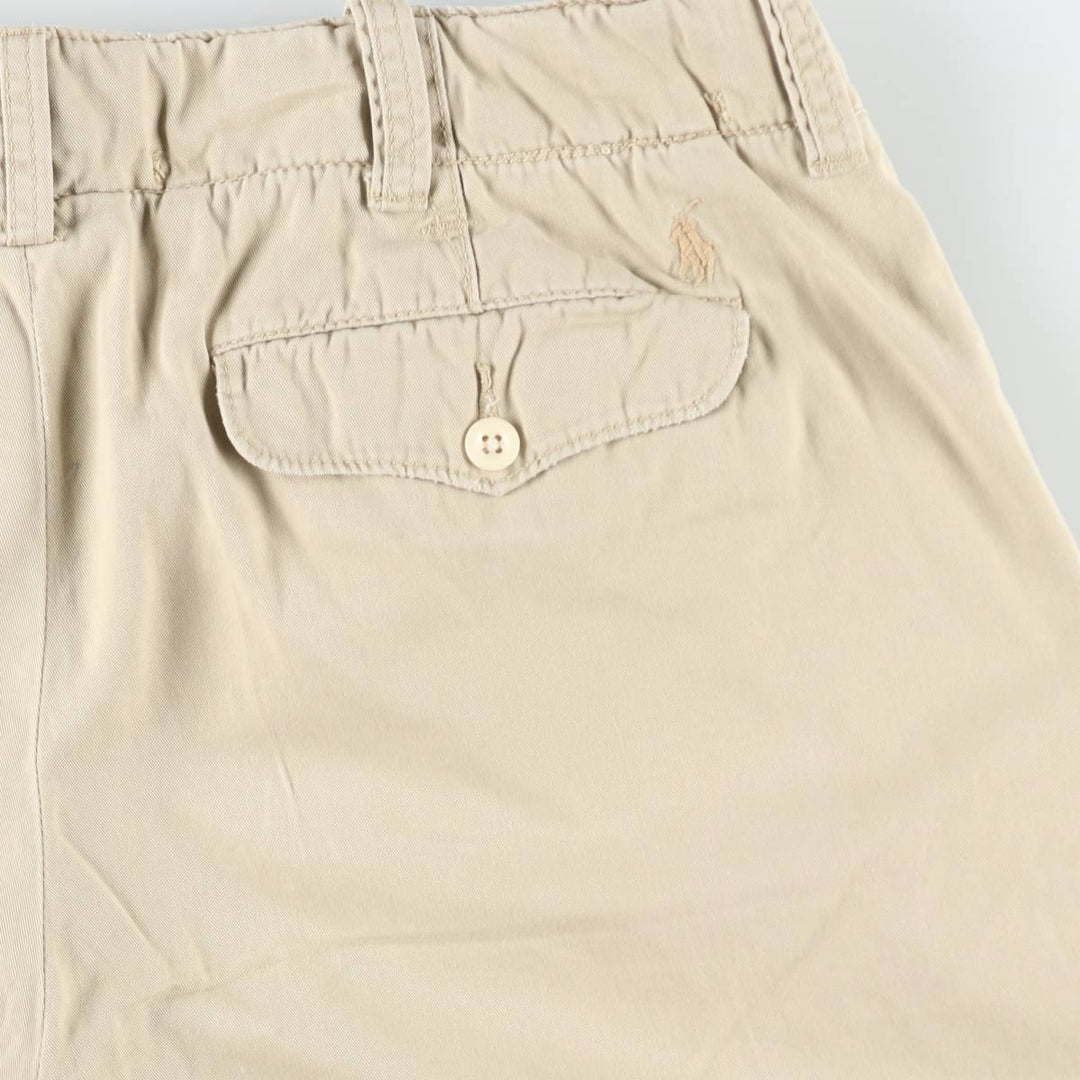Ralph Lauren POLO by Ralph Lauren Chino Shorts, Shorts, Men's, W37 equivalent cotton Beige type Vintage Second Hand