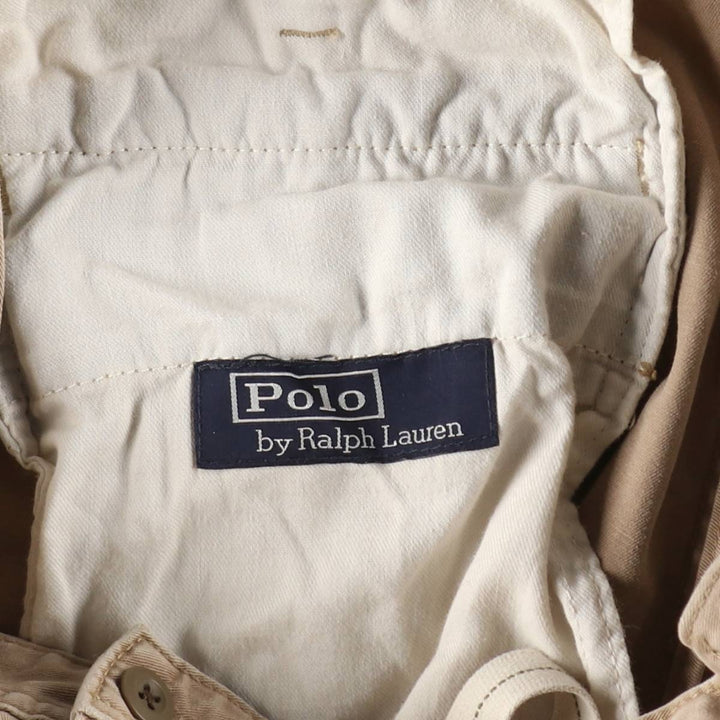 Ralph Lauren POLO by Ralph Lauren RELAXED FIT Chino Shorts, Men's Size W32 (approx.) cotton Beige type Vintage Second Hand