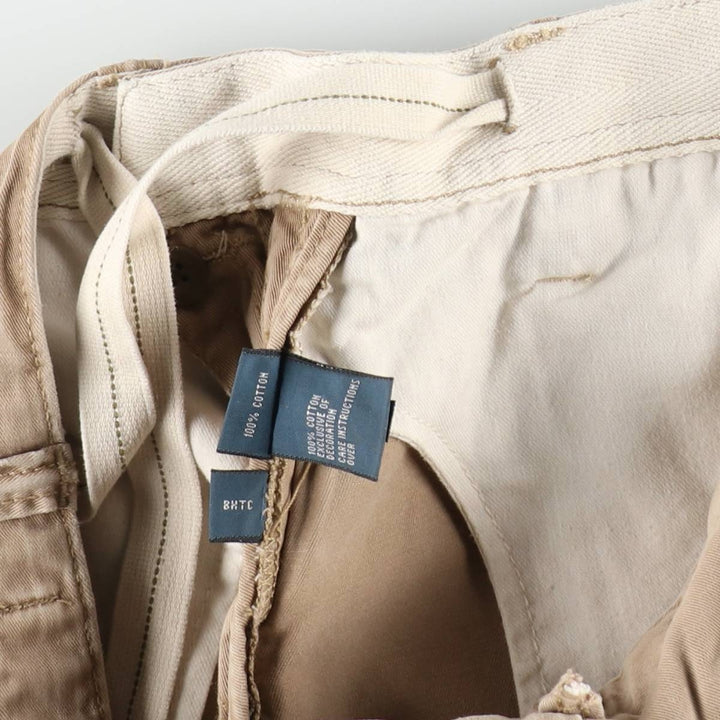 Ralph Lauren POLO by Ralph Lauren RELAXED FIT Chino Shorts, Men's Size W32 (approx.) cotton Beige type Vintage Second Hand
