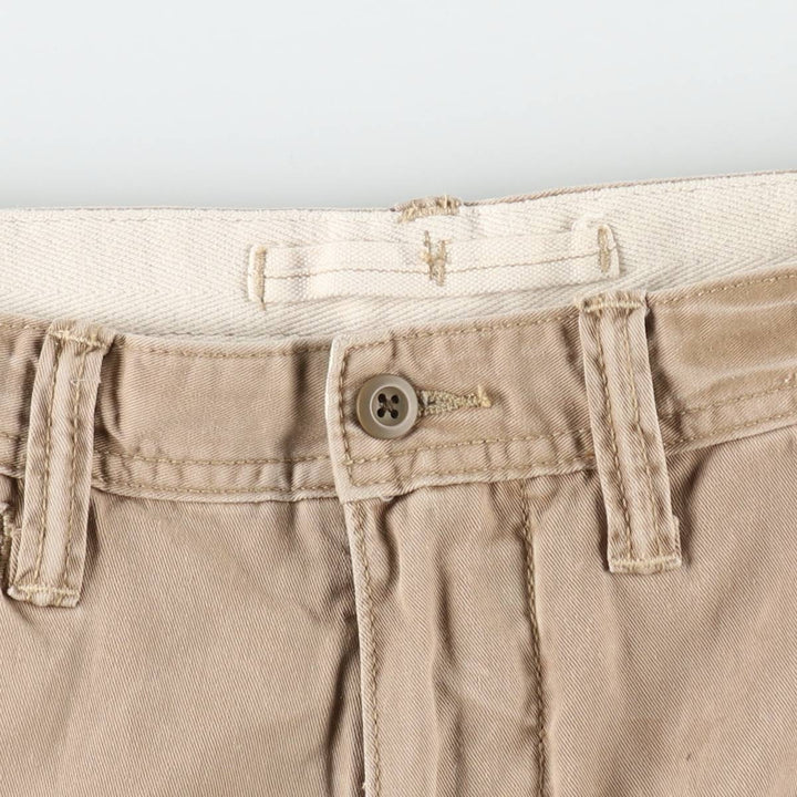 Ralph Lauren POLO by Ralph Lauren RELAXED FIT Chino Shorts, Men's Size W32 (approx.) cotton Beige type Vintage Second Hand
