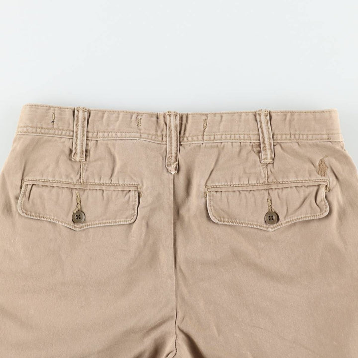 Ralph Lauren POLO by Ralph Lauren RELAXED FIT Chino Shorts, Men's Size W32 (approx.) cotton Beige type Vintage Second Hand