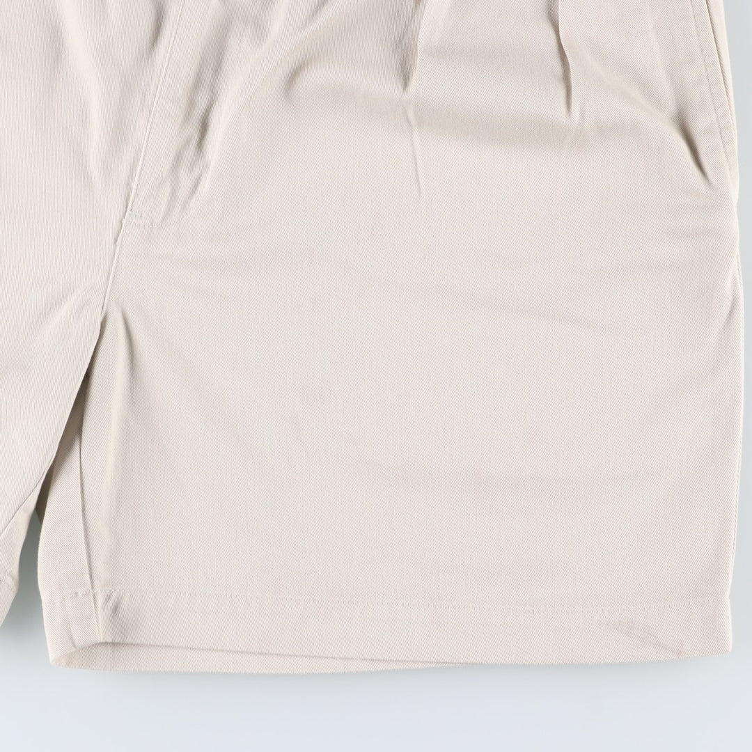 Ralph Lauren POLO by Ralph Lauren ANDREW SHORT Two-pleat chino shorts, short pants, men's size W36 cotton Beige type Vintage Second Hand