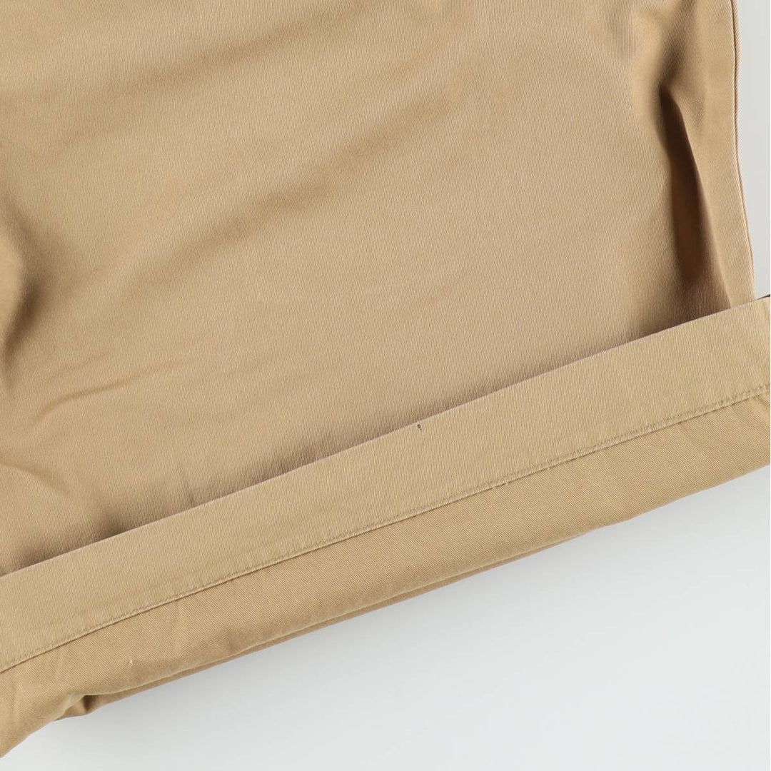 Ralph Lauren POLO by Ralph Lauren TYLER SHORT Two-Pleat Chino Shorts, Men's Size W32 (approx.) cotton Beige type Vintage Second Hand