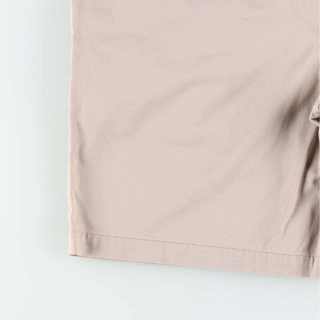 Ralph Lauren POLO by Ralph Lauren TYLER SHORT Two-Pleat Chino Shorts, Men's Size W35 (approx.) cotton Beige type Vintage Second Hand