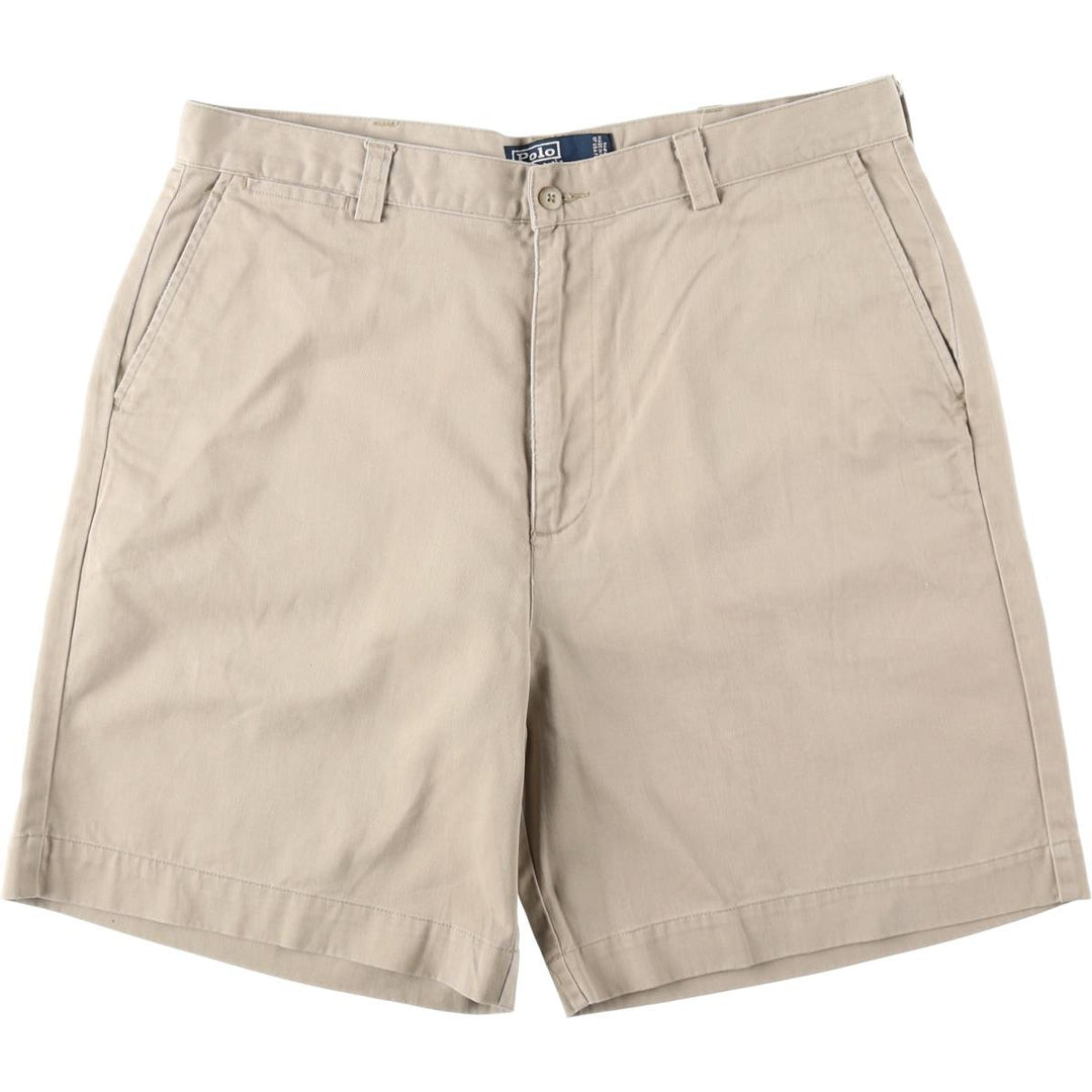 Ralph Lauren POLO by Ralph Lauren PHILIP SHORT Chino Shorts, Men's Size W36 cotton Beige type Vintage Second Hand