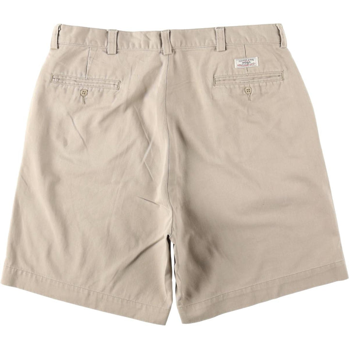 Ralph Lauren POLO by Ralph Lauren PHILIP SHORT Chino Shorts, Men's Size W36 cotton Beige type Vintage Second Hand