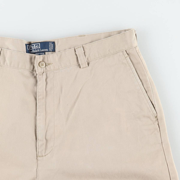 Ralph Lauren POLO by Ralph Lauren PHILIP SHORT Chino Shorts, Men's Size W36 cotton Beige type Vintage Second Hand