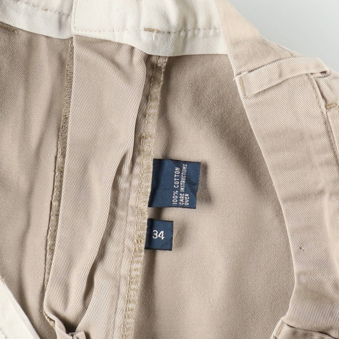 Ralph Lauren POLO by Ralph Lauren Chino Shorts Shorts Men's W34 equivalent cotton Beige type Vintage Second Hand