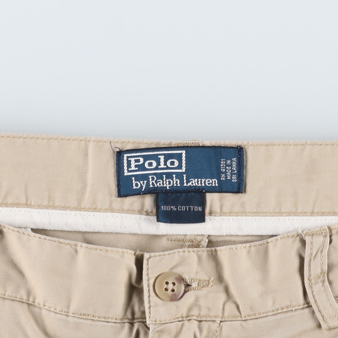 Ralph Lauren POLO by Ralph Lauren Chino Shorts Shorts Men's W37 cotton Beige type Vintage Second Hand