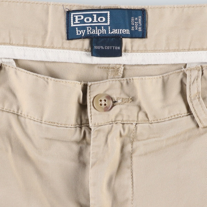 Ralph Lauren POLO by Ralph Lauren Chino Shorts Shorts Men's W37 cotton Beige type Vintage Second Hand