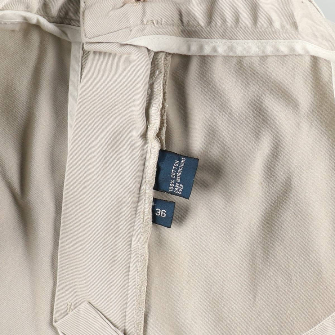Ralph Lauren POLO by Ralph Lauren PROSPECT SHORT chino shorts, men's size W37 cotton Beige type Vintage Second Hand