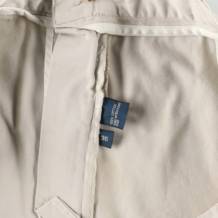 Ralph Lauren POLO by Ralph Lauren PROSPECT SHORT chino shorts, men's size W37 cotton Beige type Vintage Second Hand