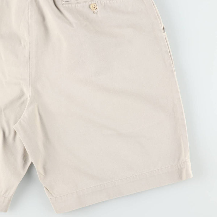 Ralph Lauren POLO by Ralph Lauren PROSPECT SHORT chino shorts, men's size W37 cotton Beige type Vintage Second Hand