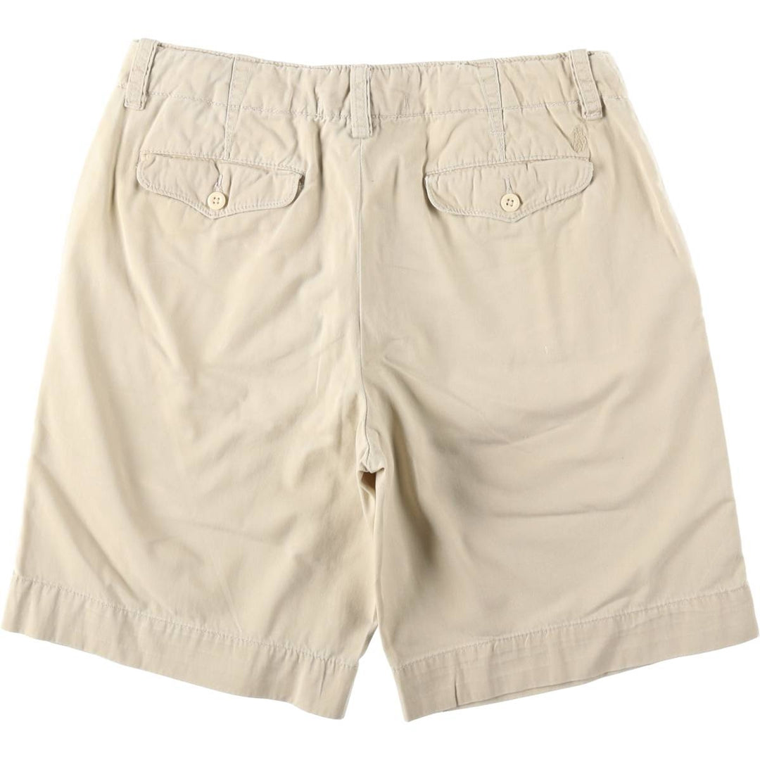 Ralph Lauren POLO by Ralph Lauren Chino Shorts, Shorts, Men's, W34 equivalent cotton Beige type Vintage Second Hand