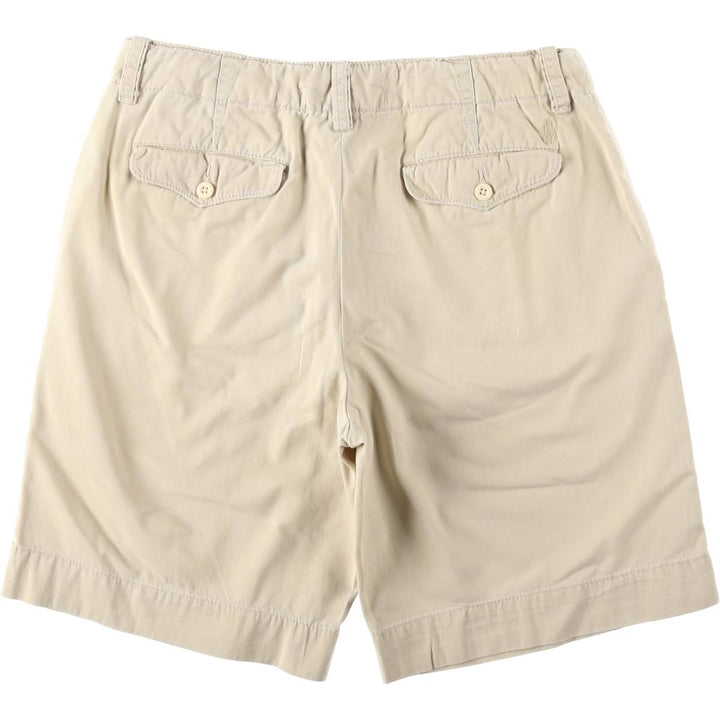 Ralph Lauren POLO by Ralph Lauren Chino Shorts, Shorts, Men's, W34 equivalent cotton Beige type Vintage Second Hand