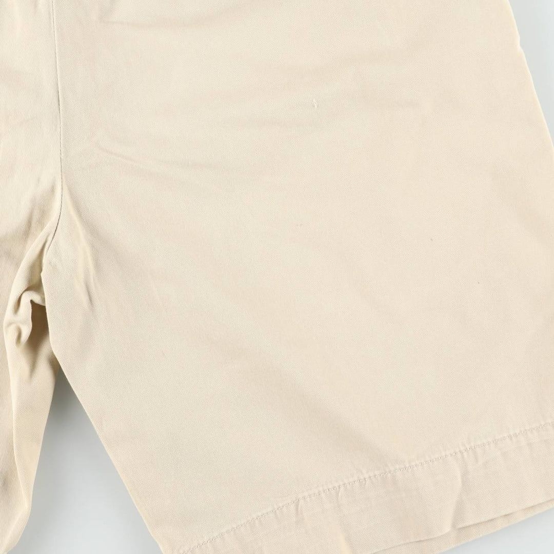 Ralph Lauren POLO by Ralph Lauren Chino Shorts, Shorts, Men's, W34 equivalent cotton Beige type Vintage Second Hand