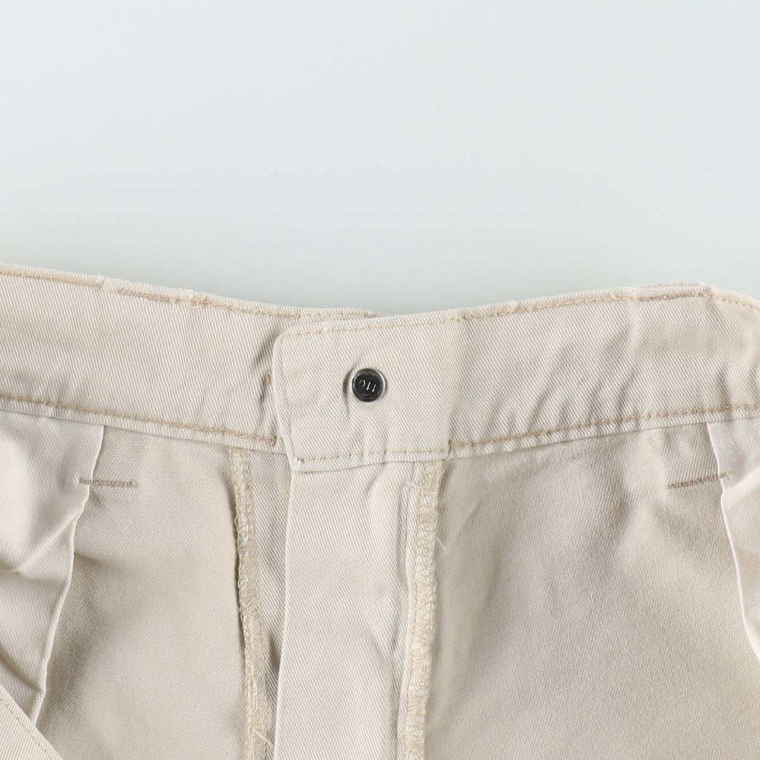 90'S Levi's Silver Tab Chino Shorts, Men's Size W36 (approx.), Vintage cotton Beige type Vintage Second Hand