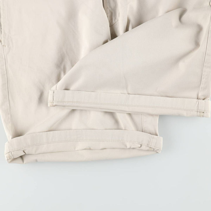 90'S Levi's Silver Tab Chino Shorts, Men's Size W36 (approx.), Vintage cotton Beige type Vintage Second Hand
