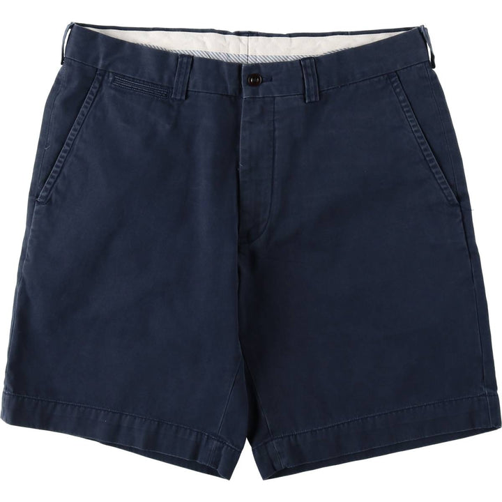 Ralph Lauren POLO by Ralph Lauren Chino Shorts Shorts Men's W35 equivalent cotton navy blue type Vintage Second Hand
