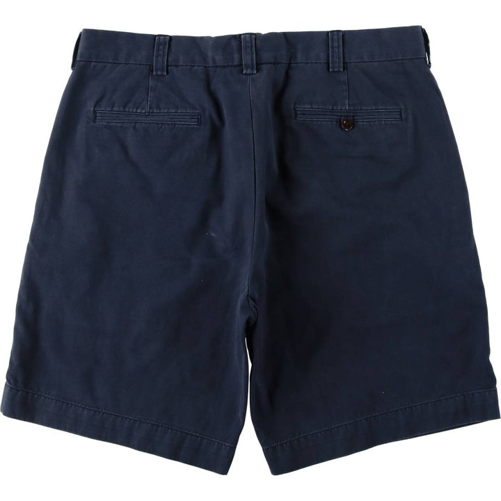 Ralph Lauren POLO by Ralph Lauren Chino Shorts Shorts Men's W35 equivalent cotton navy blue type Vintage Second Hand
