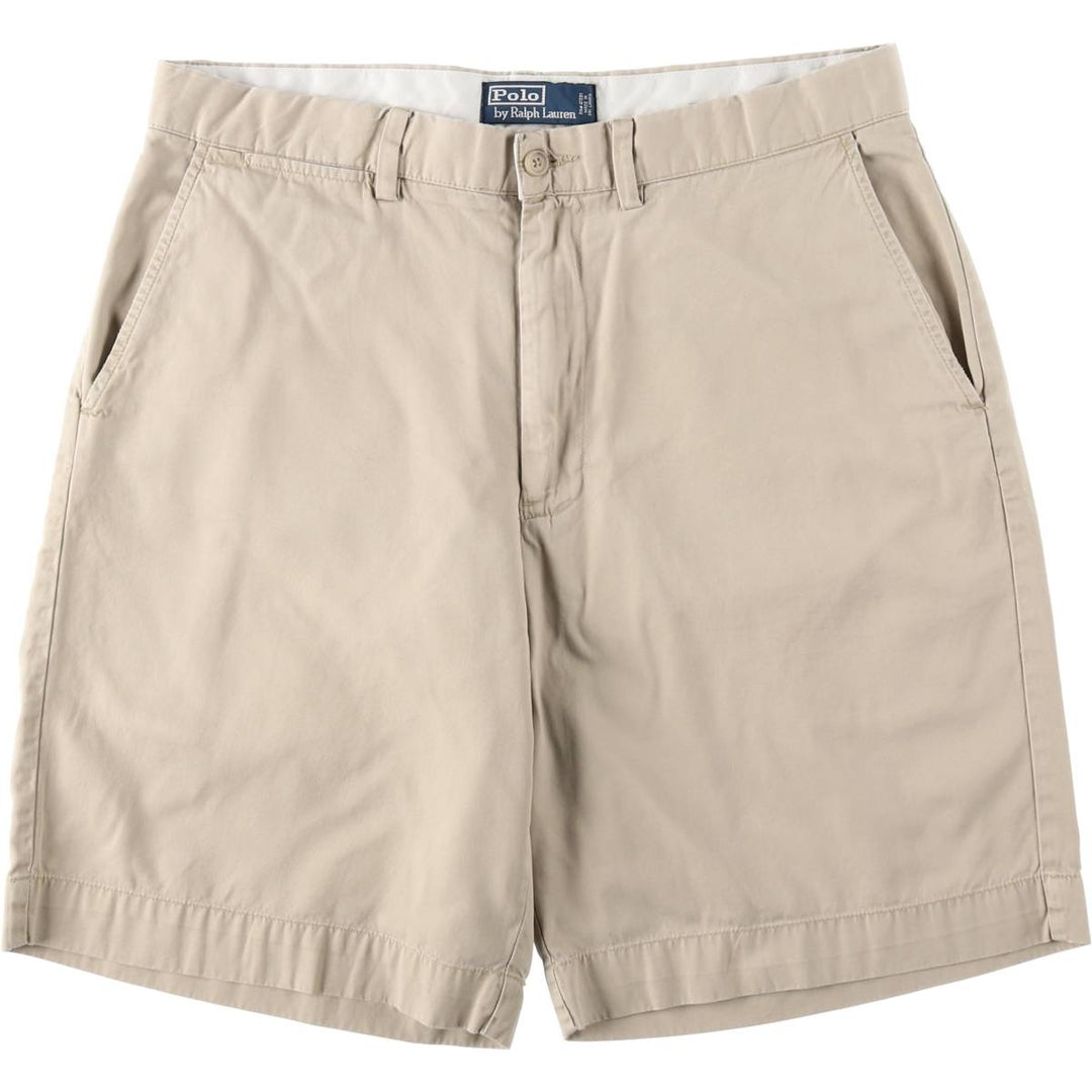 Ralph Lauren POLO by Ralph Lauren Chino Shorts Shorts Men's W35 equivalent cotton Beige type Vintage Second Hand