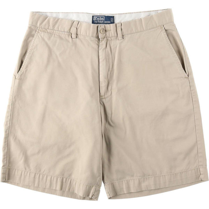 Ralph Lauren POLO by Ralph Lauren Chino Shorts Shorts Men's W35 equivalent cotton Beige type Vintage Second Hand