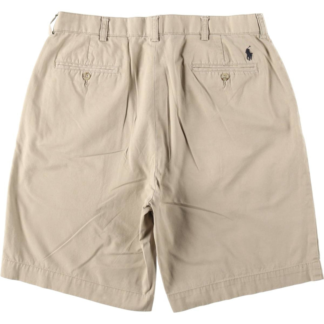 Ralph Lauren POLO by Ralph Lauren PROSPECT SHORT Chino shorts Short pants Men's w35 equivalent cotton Beige type Vintage Second Hand
