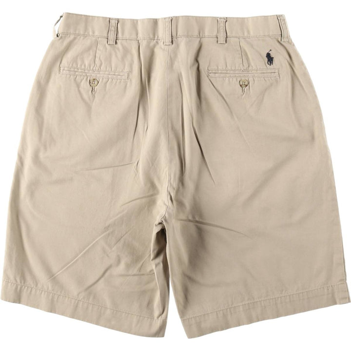 Ralph Lauren POLO by Ralph Lauren PROSPECT SHORT Chino shorts Short pants Men's w35 equivalent cotton Beige type Vintage Second Hand
