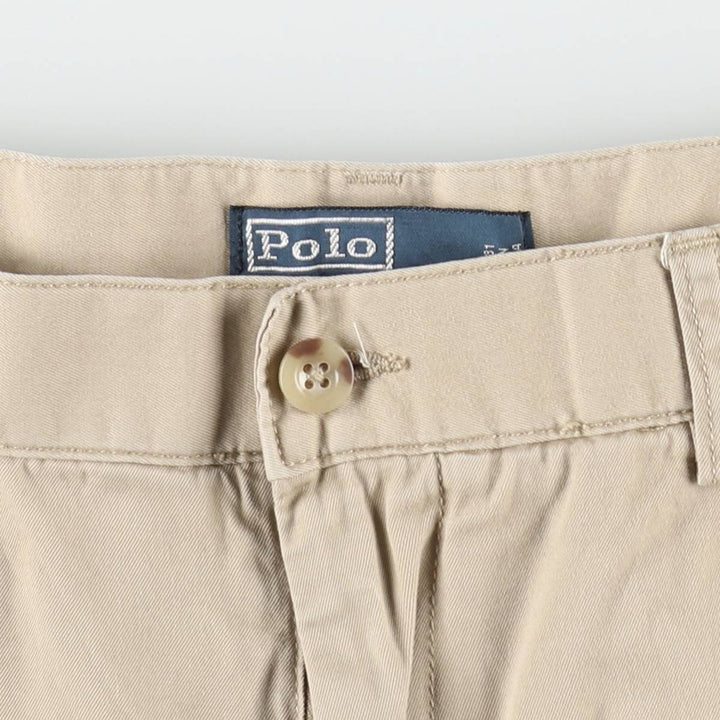 Ralph Lauren POLO by Ralph Lauren PROSPECT SHORT Chino shorts Short pants Men's w35 equivalent cotton Beige type Vintage Second Hand