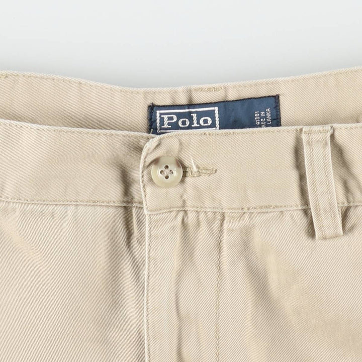 Ralph Lauren POLO by Ralph Lauren PROSPECT SHORT Chino shorts Short pants Men's w36 equivalent cotton Beige type Vintage Second Hand