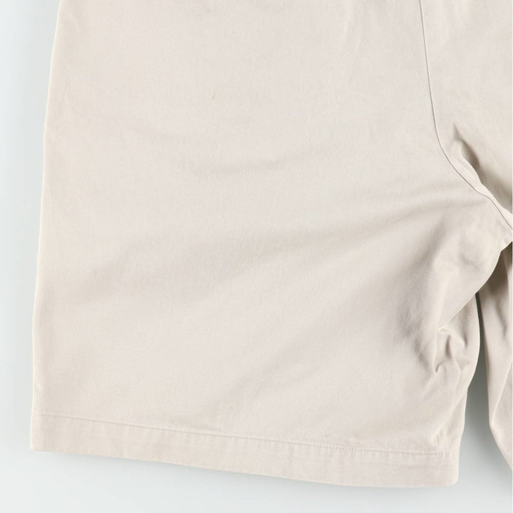 Ralph Lauren POLO by Ralph Lauren TYLER SHORT Two-Pleat Chino Shorts, Men's Size W37 (approx.) cotton Beige type Vintage Second Hand