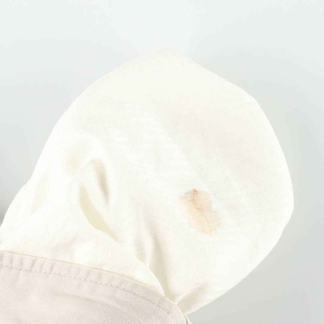 Ralph Lauren POLO by Ralph Lauren TYLER SHORT Two-Pleat Chino Shorts, Men's Size W37 (approx.) cotton Beige type Vintage Second Hand