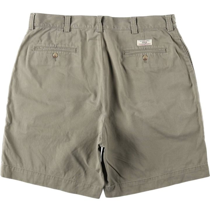 Ralph Lauren POLO by Ralph Lauren PHILIP SHORT Men's W37 (approx.) cotton Khaki type Vintage Second Hand