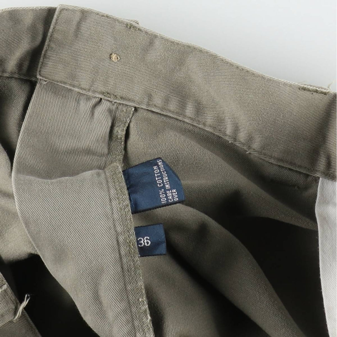 Ralph Lauren POLO by Ralph Lauren PHILIP SHORT Men's W37 (approx.) cotton Khaki type Vintage Second Hand