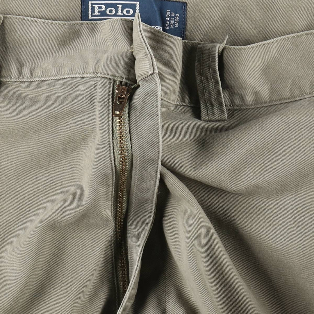 Ralph Lauren POLO by Ralph Lauren PHILIP SHORT Men's W37 (approx.) cotton Khaki type Vintage Second Hand