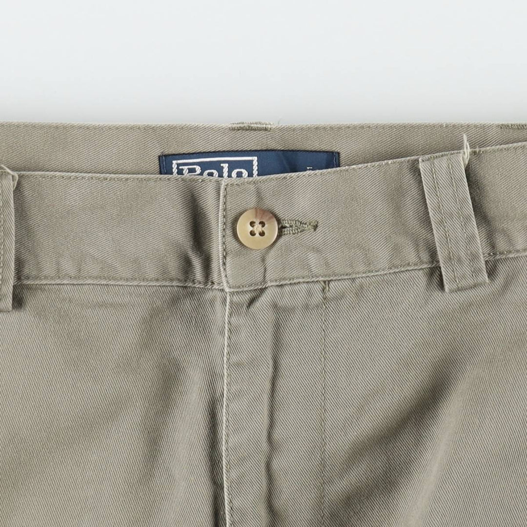 Ralph Lauren POLO by Ralph Lauren PHILIP SHORT Men's W37 (approx.) cotton Khaki type Vintage Second Hand