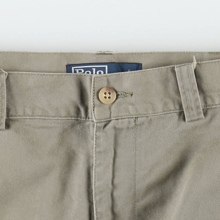 Ralph Lauren POLO by Ralph Lauren PHILIP SHORT Men's W37 (approx.) cotton Khaki type Vintage Second Hand