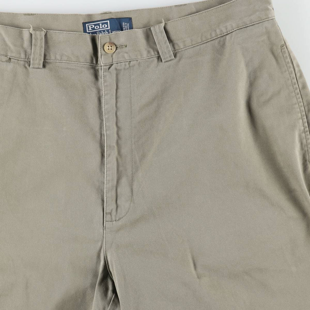 Ralph Lauren POLO by Ralph Lauren PHILIP SHORT Men's W37 (approx.) cotton Khaki type Vintage Second Hand